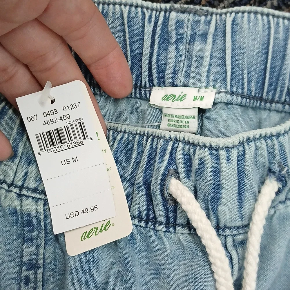 Nwt Aeropostale Highrise Wide Leg Cargo Jeans Medium